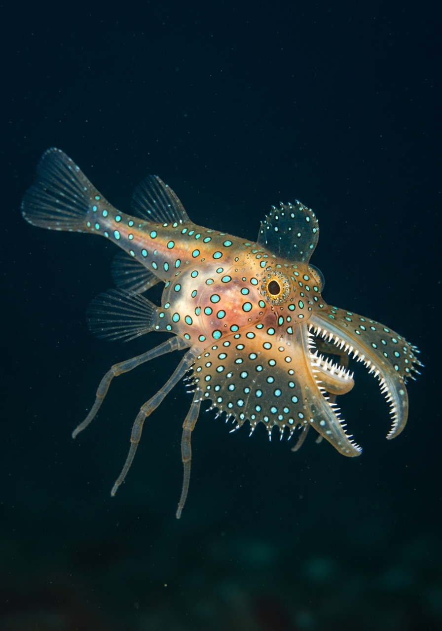 Trapjawfish specimen photograph