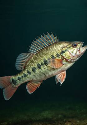 Specimen photograph of Feathered Bass