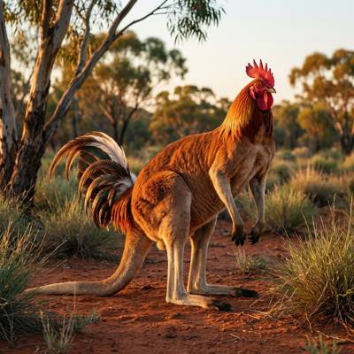 Specimen photograph of Kangarooster