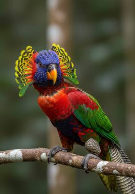 Specimen photograph of Lorygon