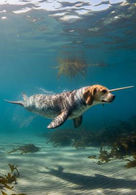 Specimen photograph of Narwhagle