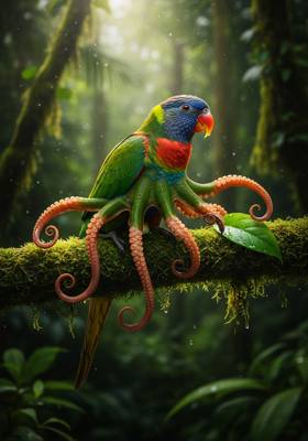 Specimen photograph of Octoparrot