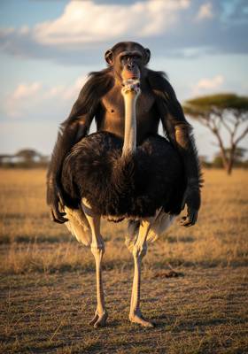 Specimen photograph of Ostrichimp