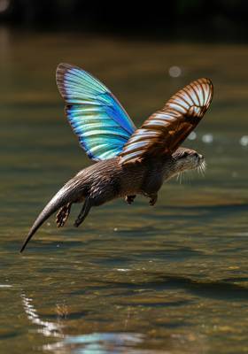 Specimen photograph of Otterfly