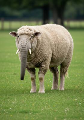 Specimen photograph of Sheephant
