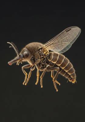 Specimen photograph of Shrewfly